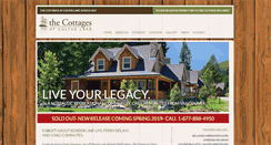 Desktop Screenshot of cultuslakecottages.com
